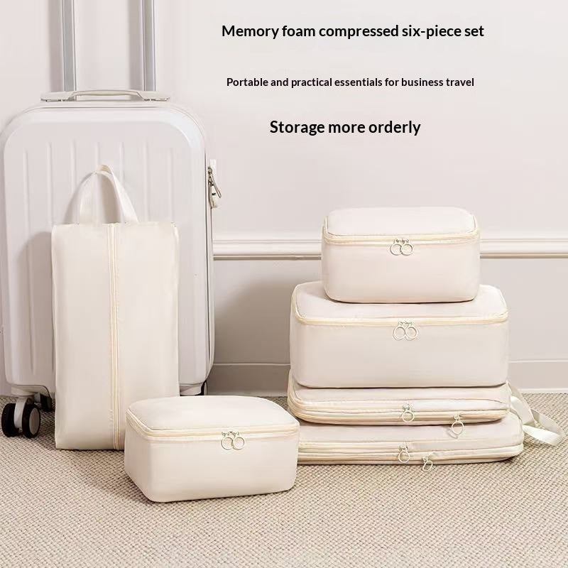 6-Piece Compressible Travel Packing Organizer Set
