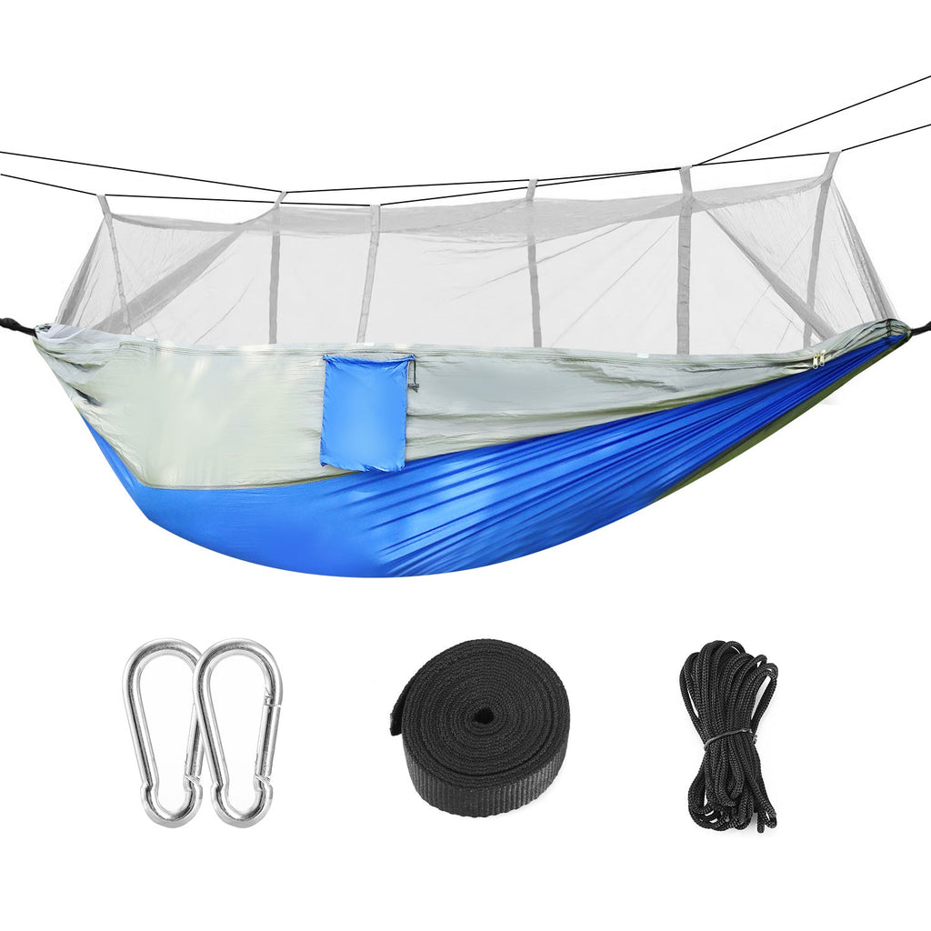 GemGear 2-Person Camping Hammock with Mosquito Net