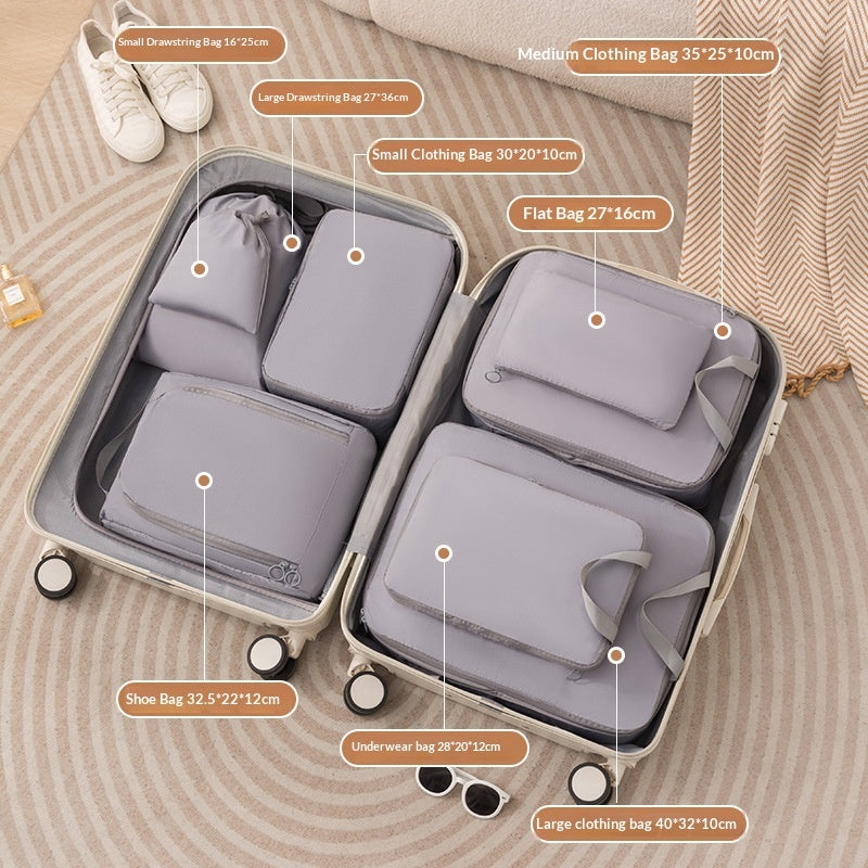 6-Piece Compressible Travel Packing Organizer Set