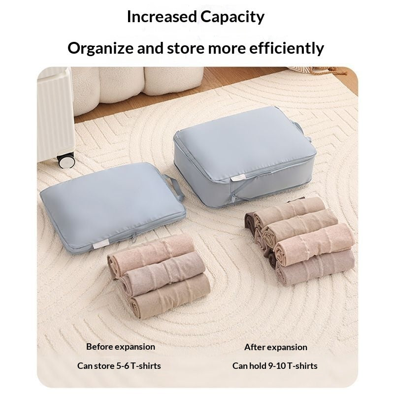 6-Piece Compressible Travel Packing Organizer Set
