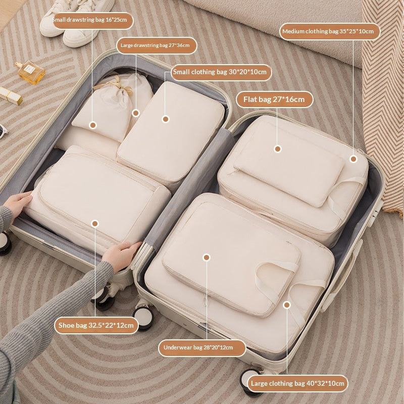 6-Piece Compressible Travel Packing Organizer Set