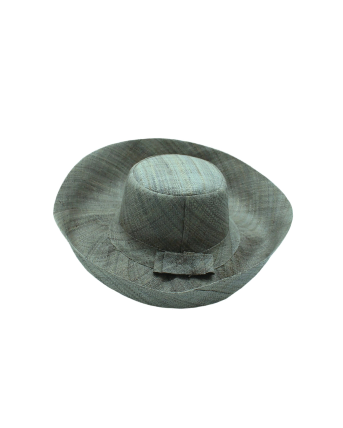 Monica 5" & 7" Wide Brim Solid Color Packable Raffia Straw Sun Hats