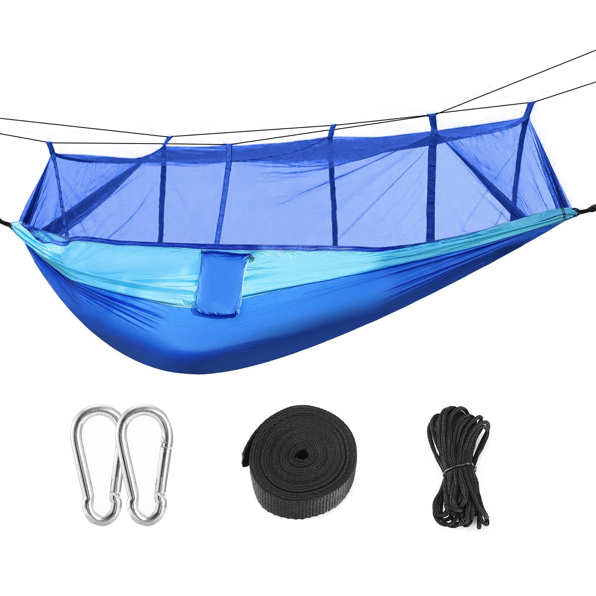 GemGear 2-Person Camping Hammock with Mosquito Net