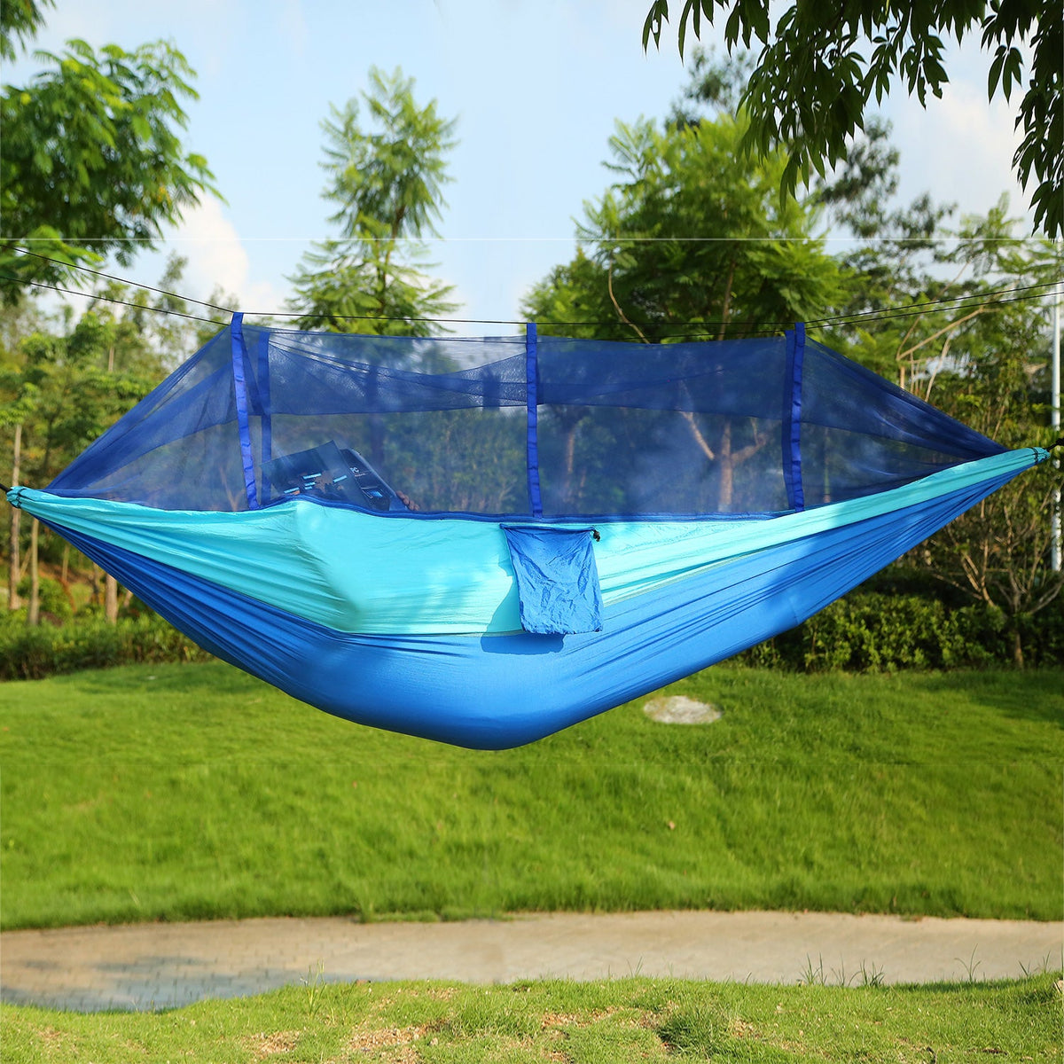 GemGear 2-Person Camping Hammock with Mosquito Net