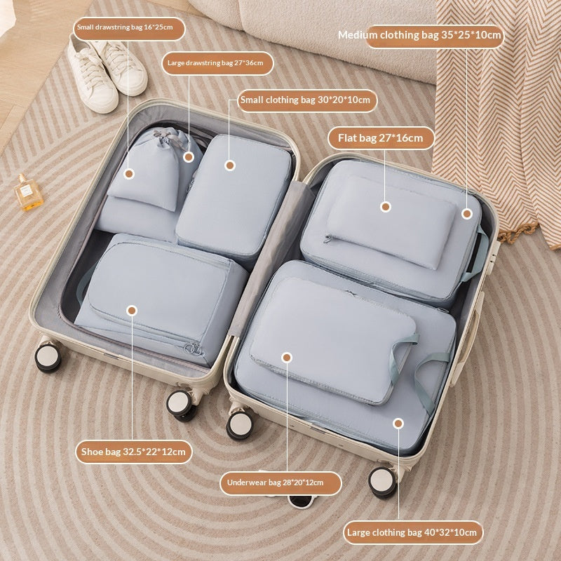6-Piece Compressible Travel Packing Organizer Set