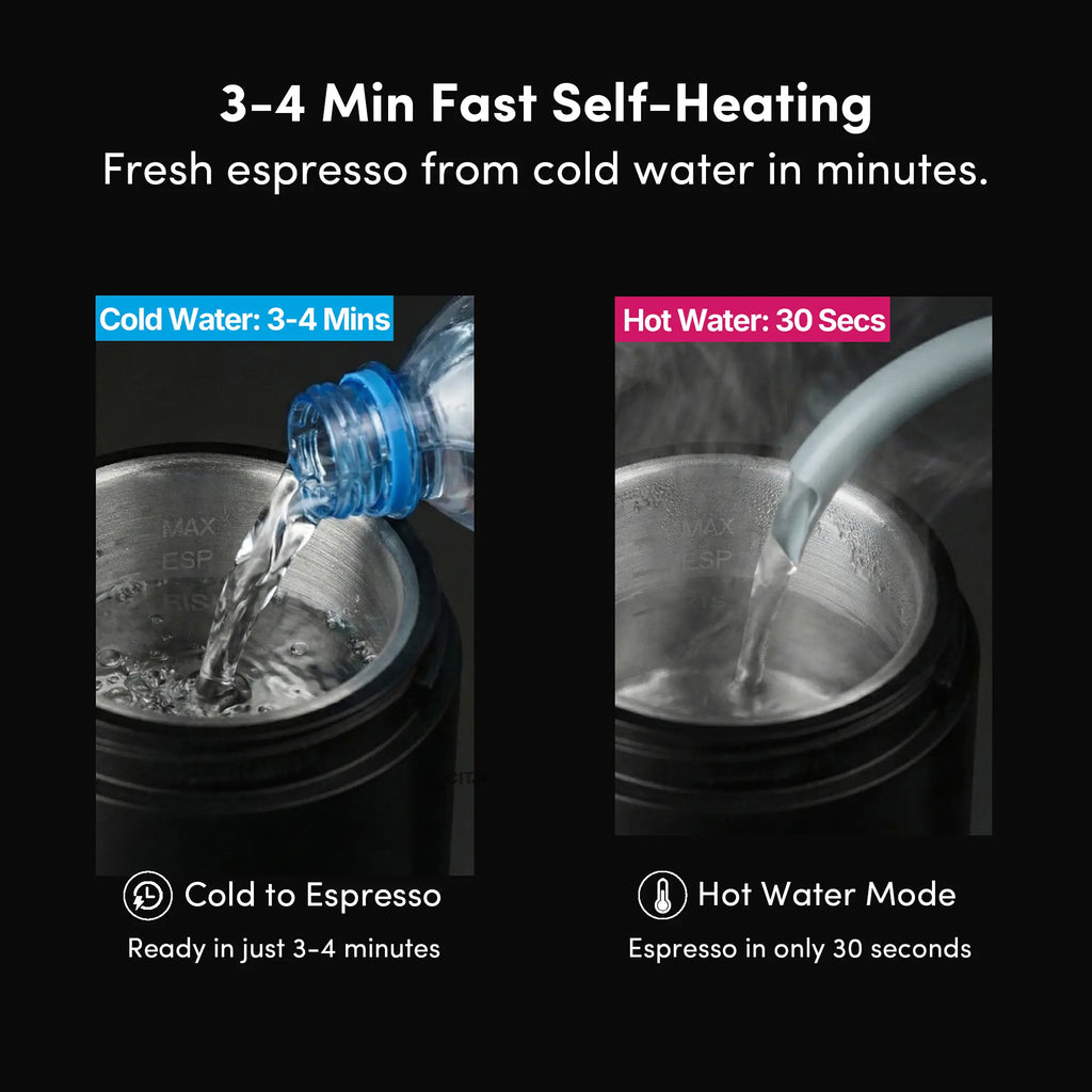 Citaly GO-1 Self-Heating Portable Espresso Machine