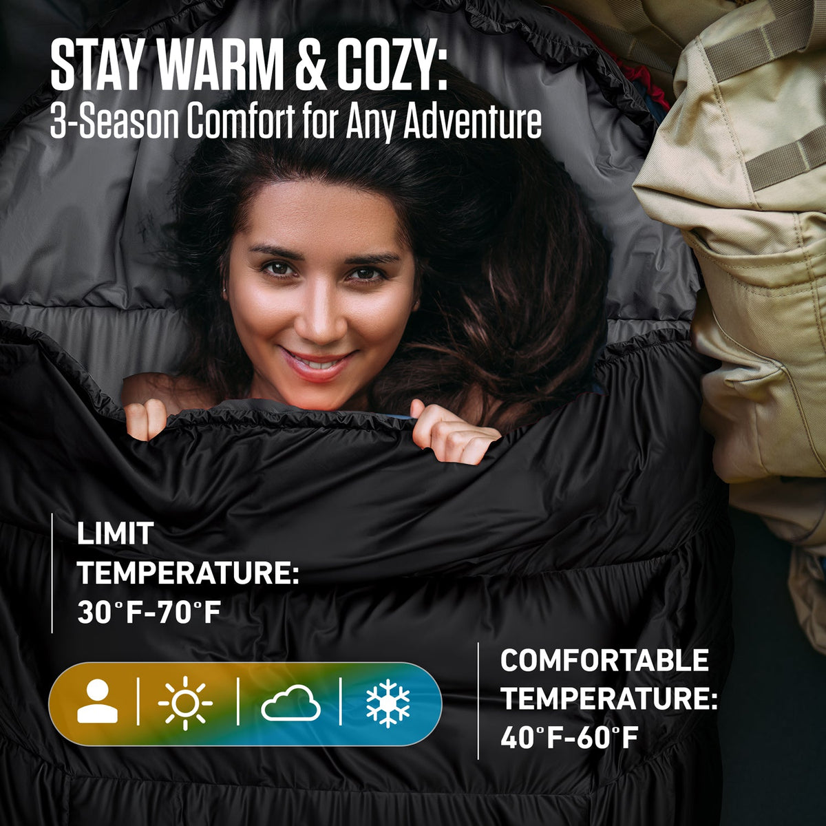 VENTURE 4TH XXL Camping Sleeping Bag