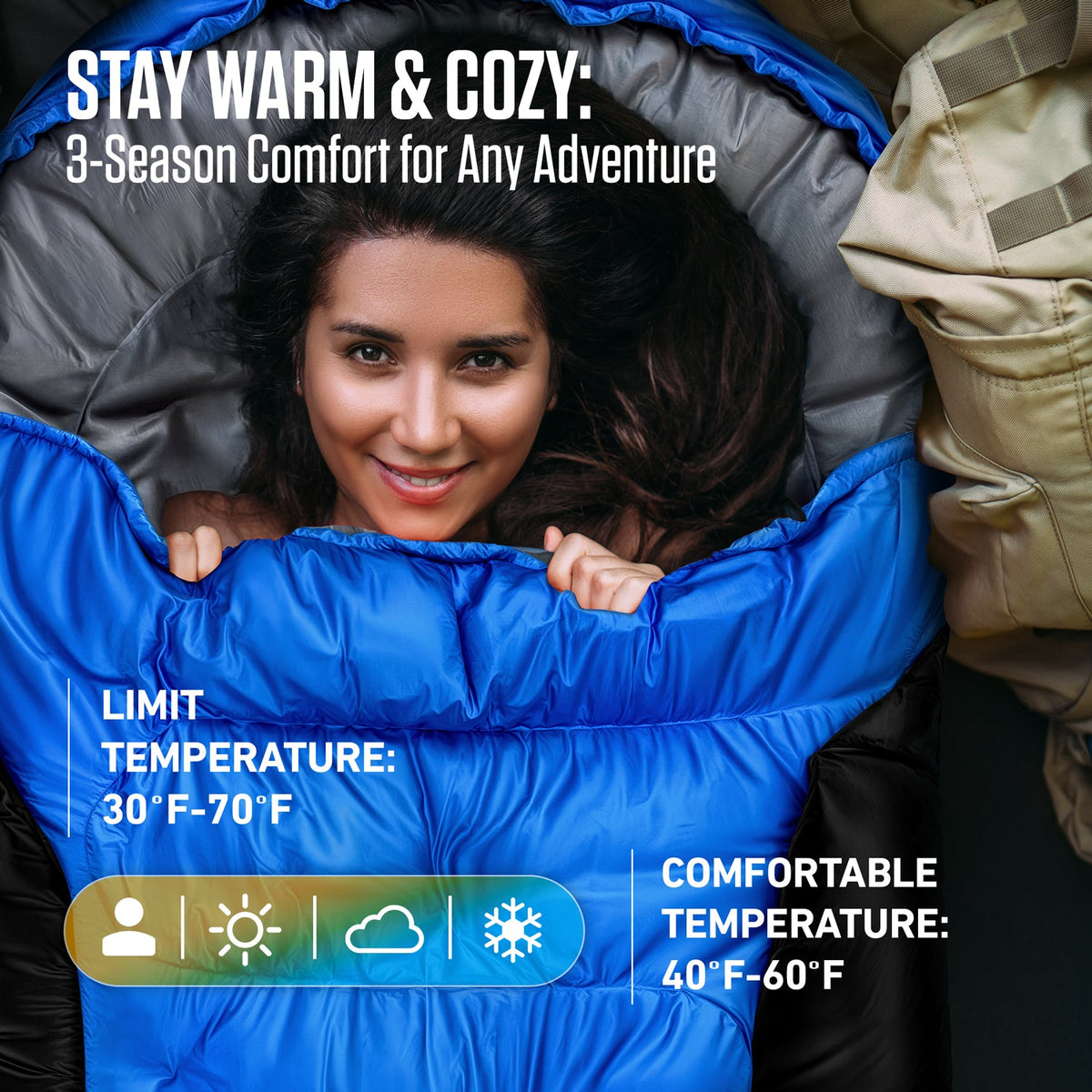 VENTURE 4TH XXL Camping Sleeping Bag