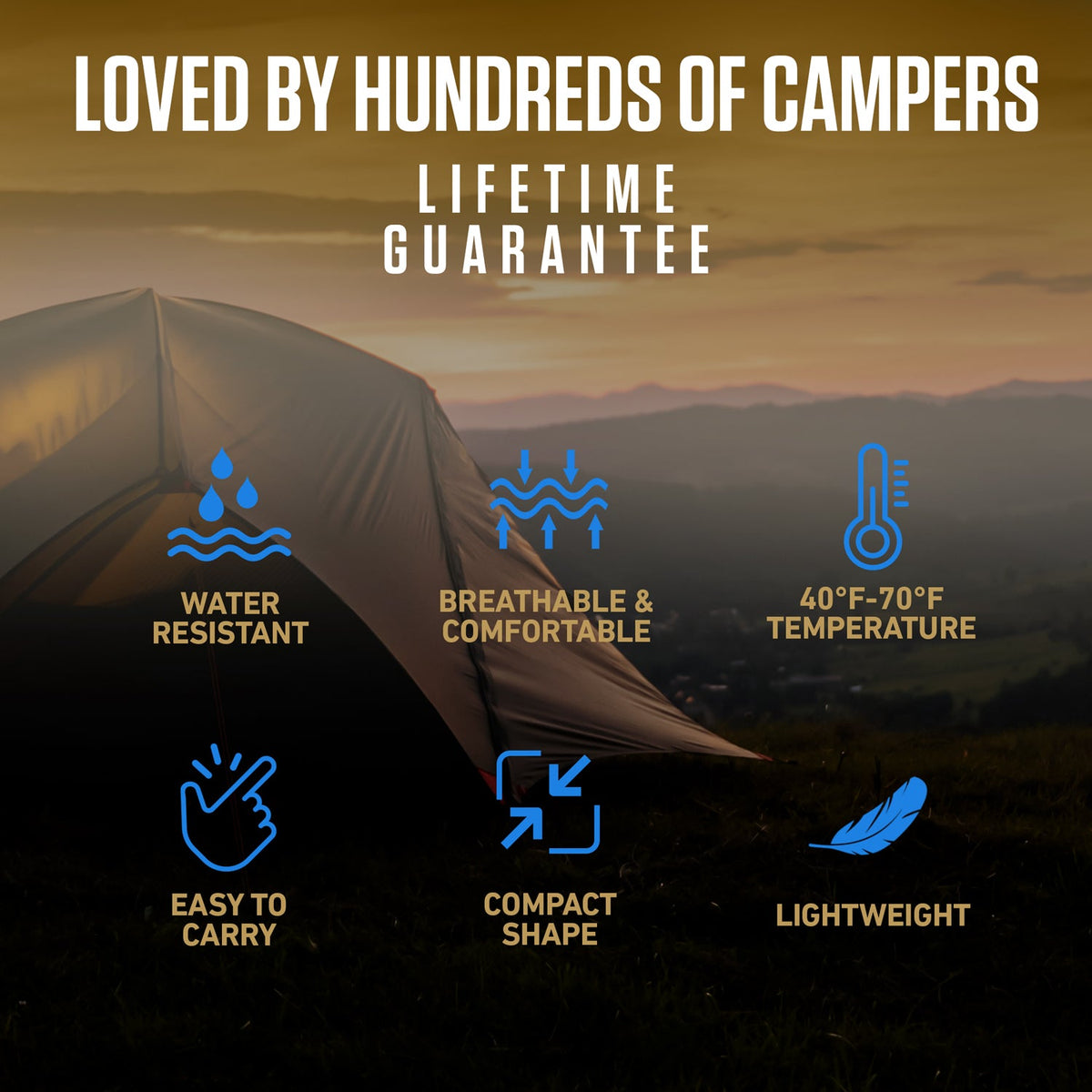 VENTURE 4TH XXL Camping Sleeping Bag