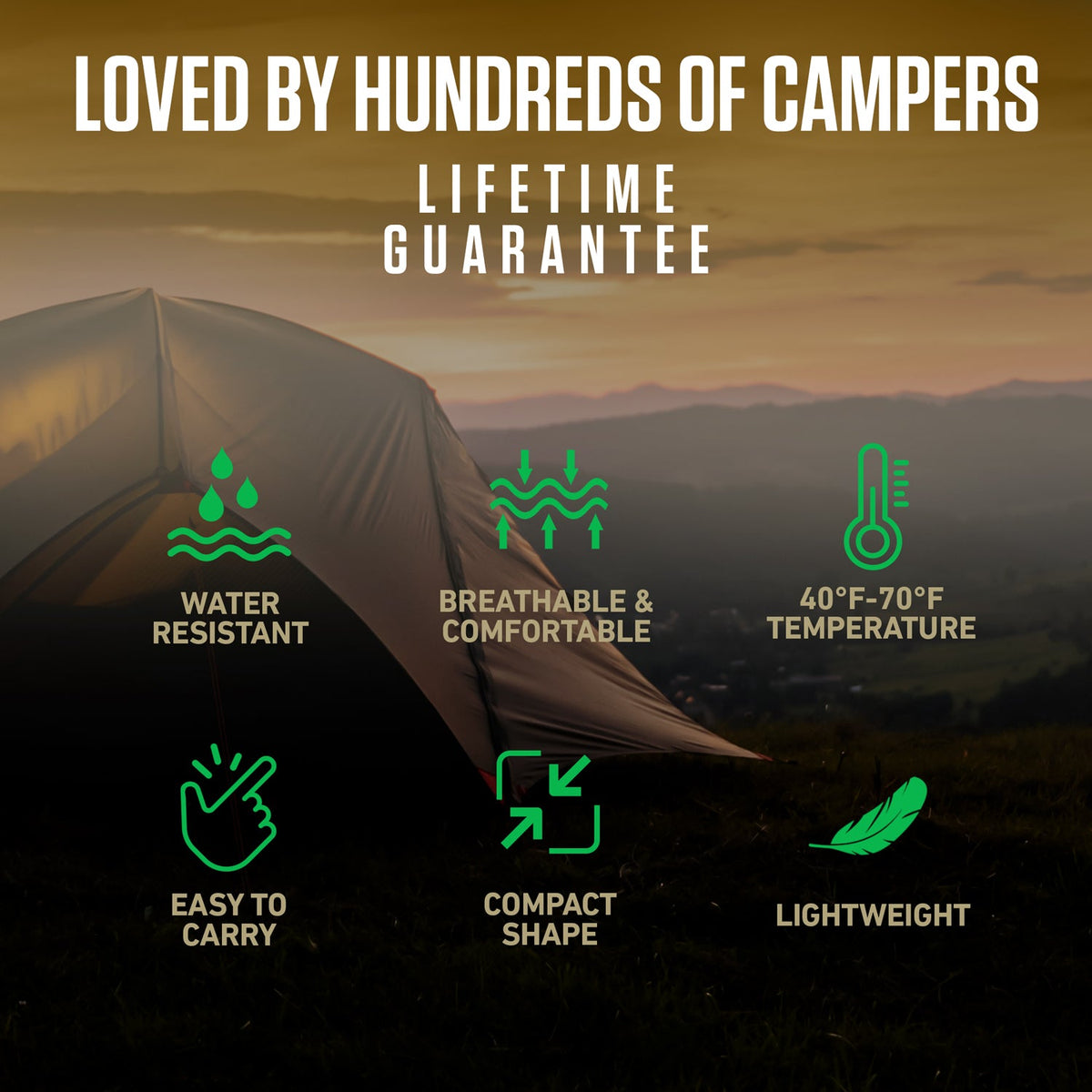 VENTURE 4TH XXL Camping Sleeping Bag