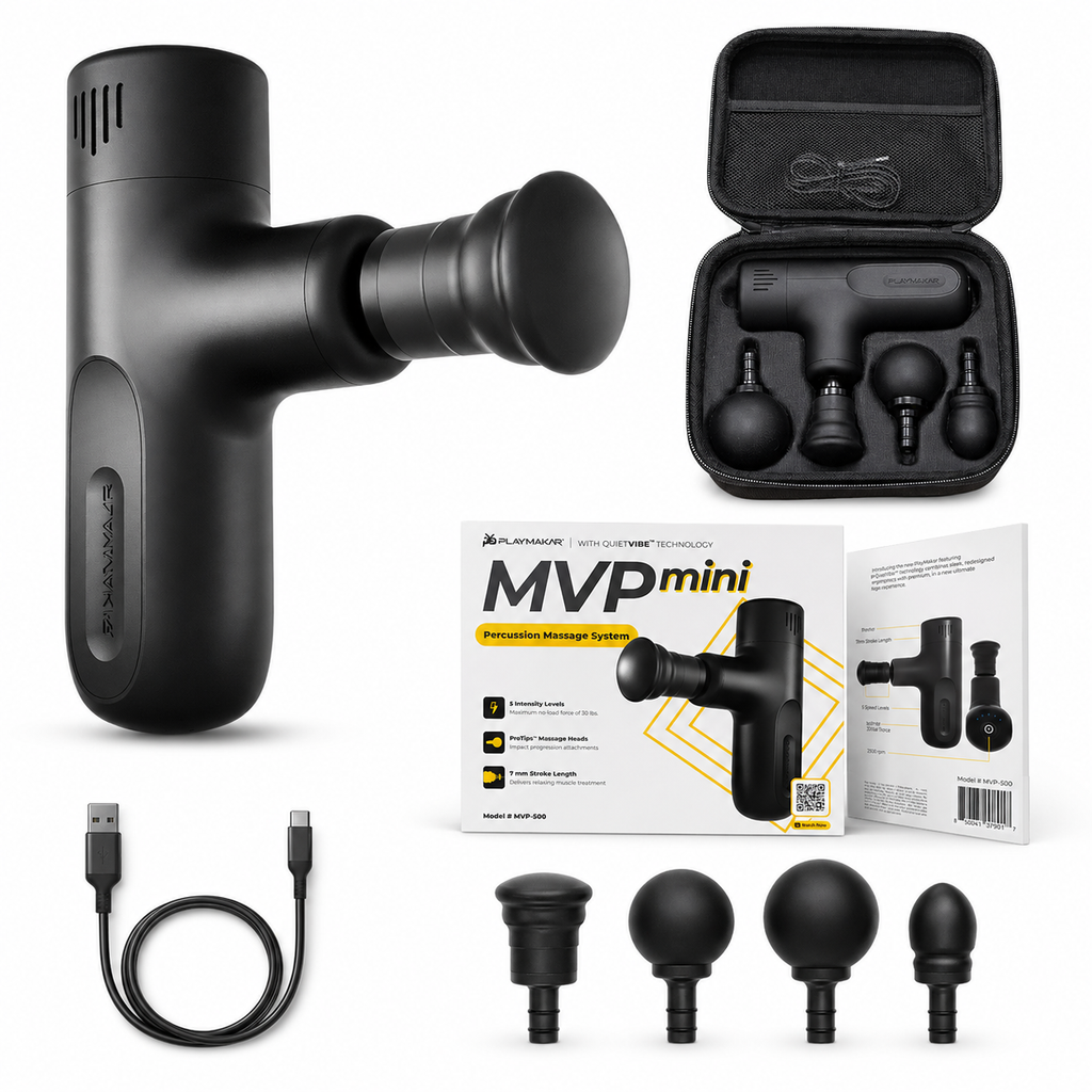 MVPmini Percussion Massager with Silicone Massage Heads
