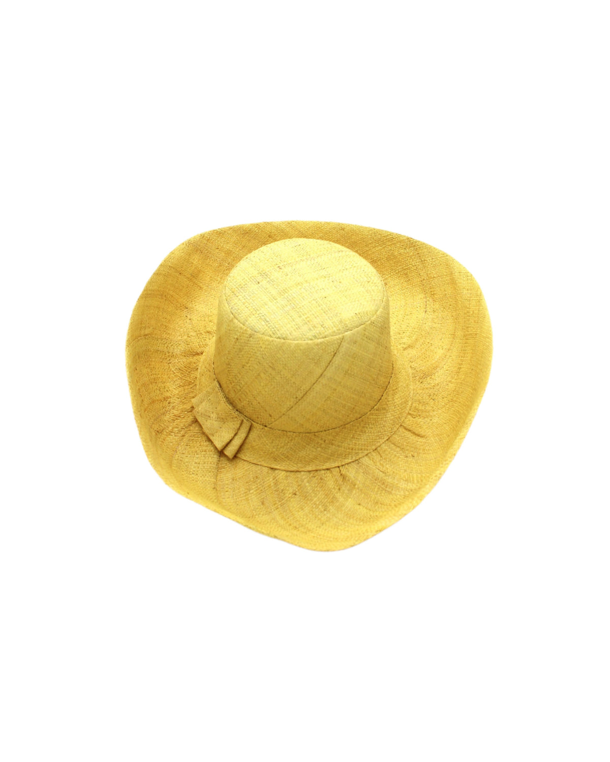 Monica 5" & 7" Wide Brim Solid Color Packable Raffia Straw Sun Hats