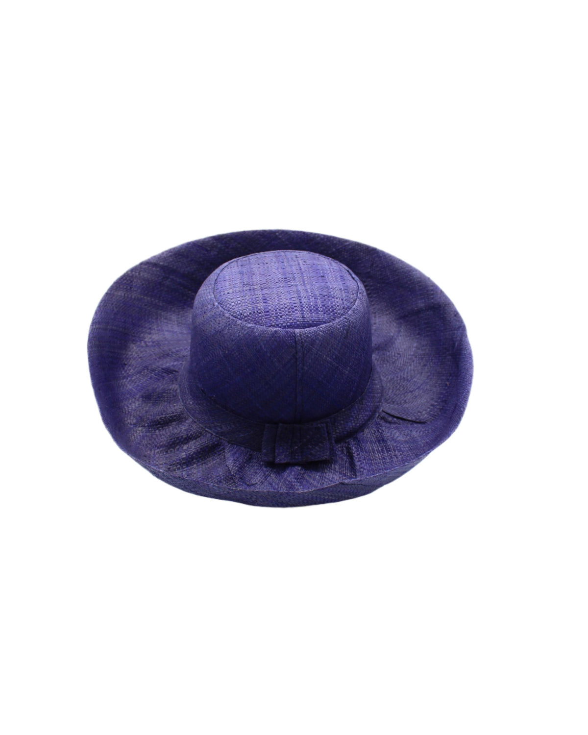Monica 5" & 7" Wide Brim Solid Color Packable Raffia Straw Sun Hats