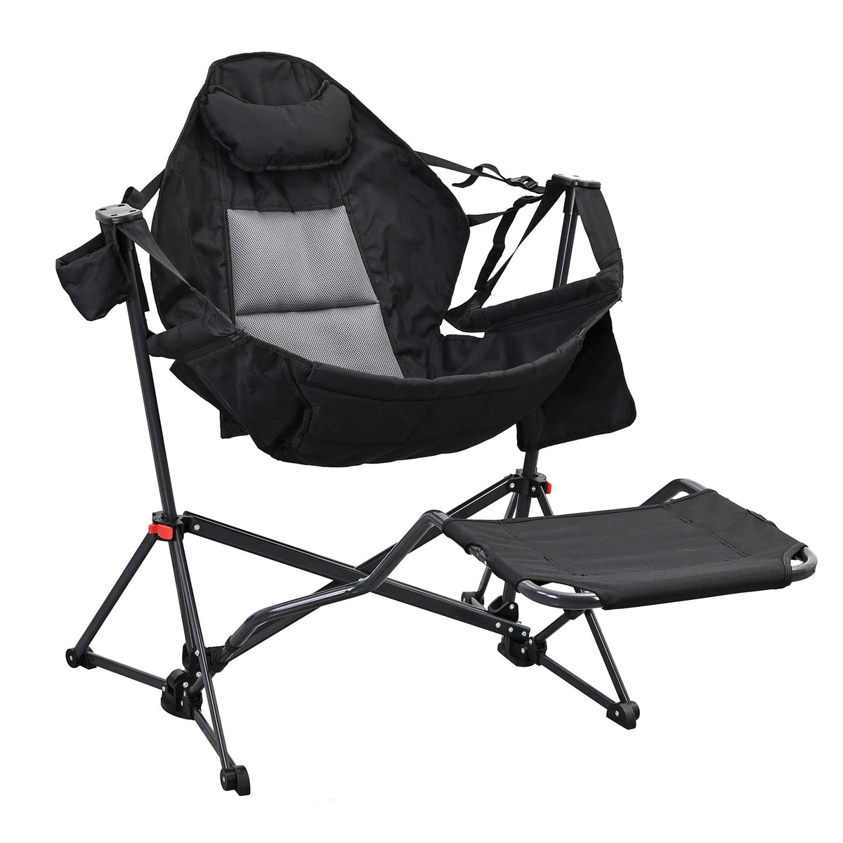 Ainfox Folding Hammock Camping Chair with Footrest