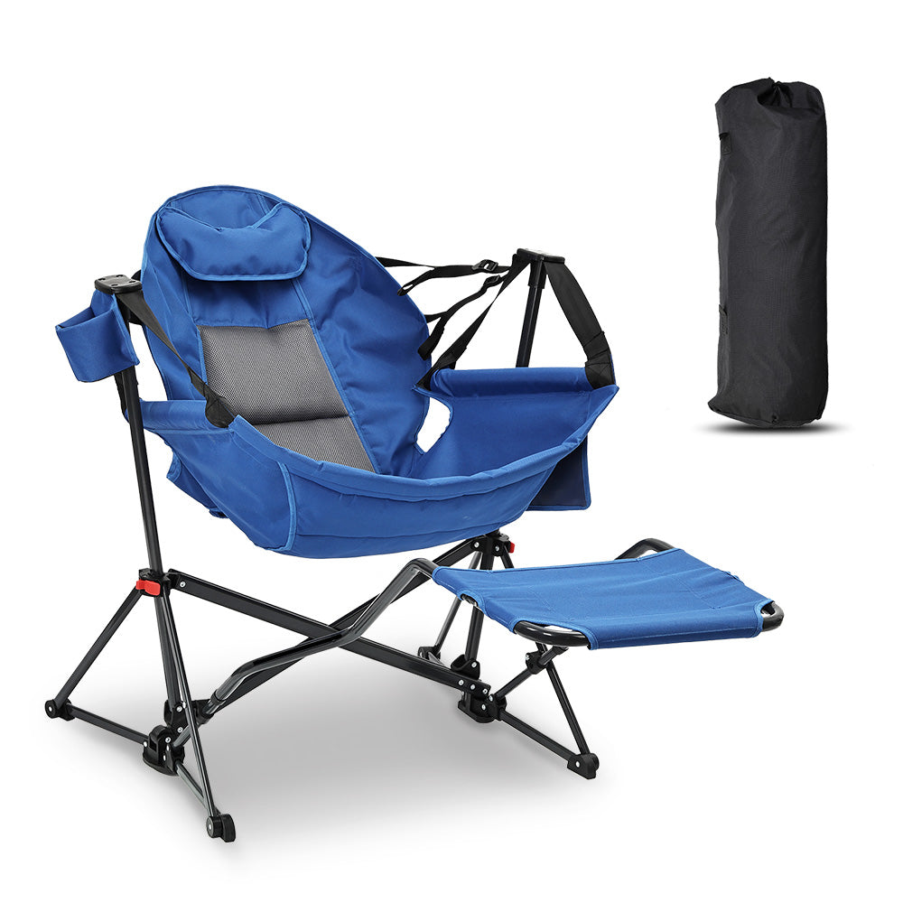 Ainfox Folding Hammock Camping Chair with Footrest
