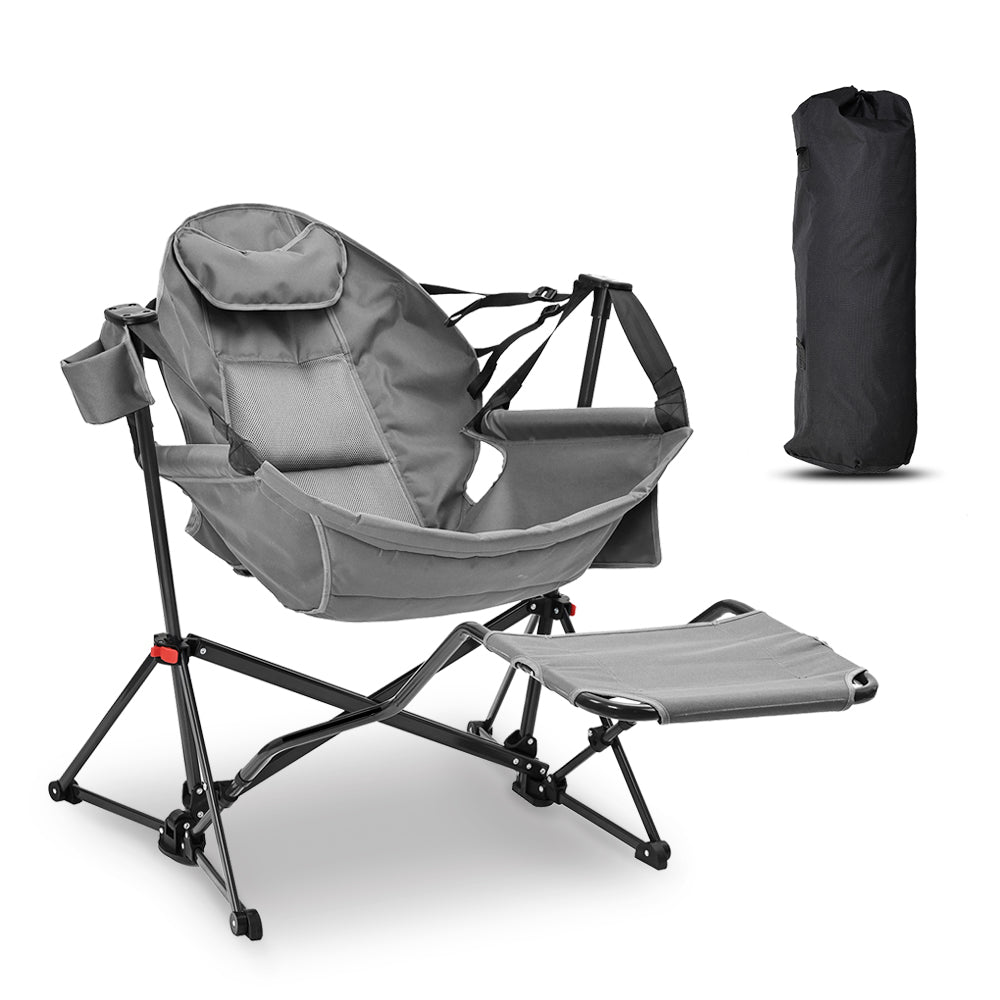 Ainfox Folding Hammock Camping Chair with Footrest
