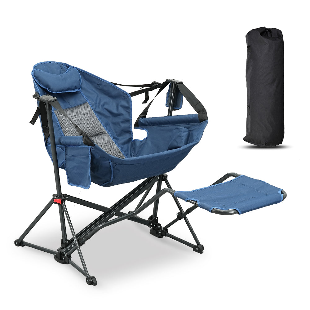 Ainfox Folding Hammock Camping Chair with Footrest