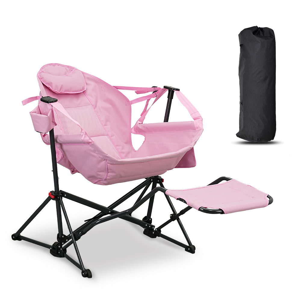 Ainfox Folding Hammock Camping Chair with Footrest