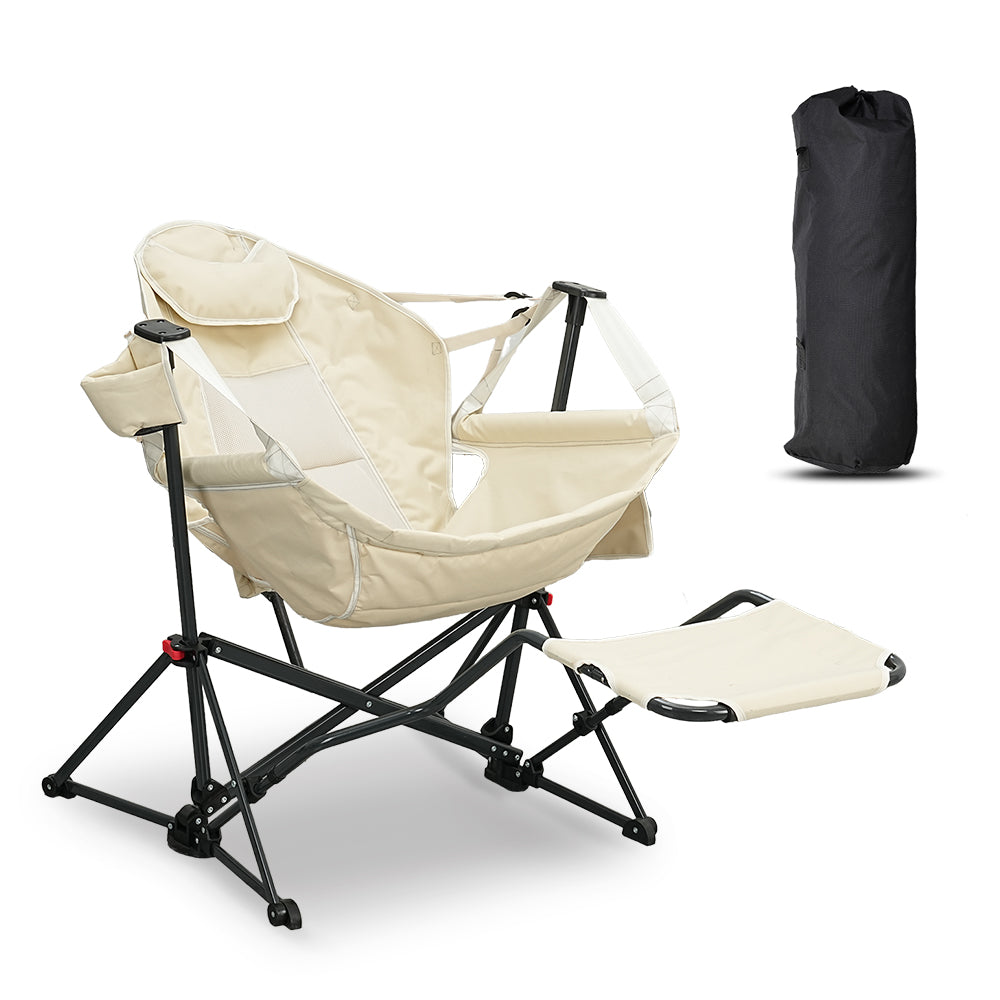 Ainfox Folding Hammock Camping Chair with Footrest