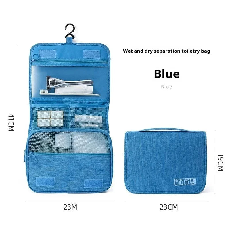 Foldable Hanging Toiletry Organizer | Travel Makeup Bag