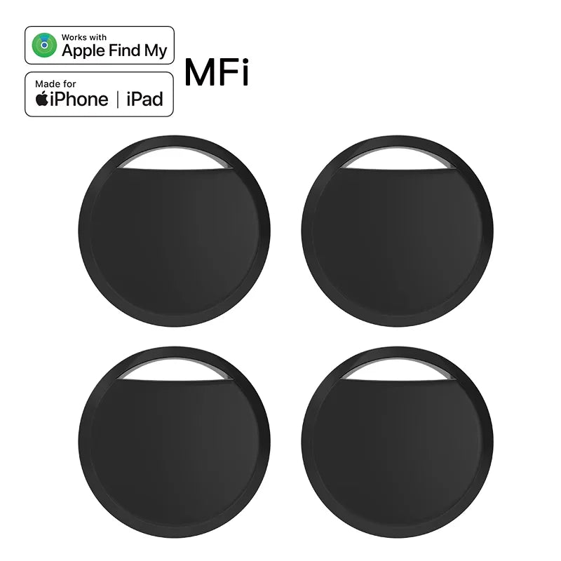 Bluetooth Item Tracker for Apple Find My | 1 or 4 Pack