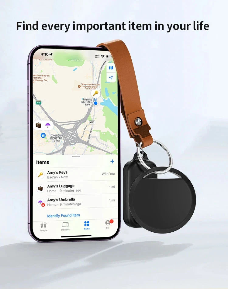 Bluetooth Item Tracker for Apple Find My | 1 or 4 Pack