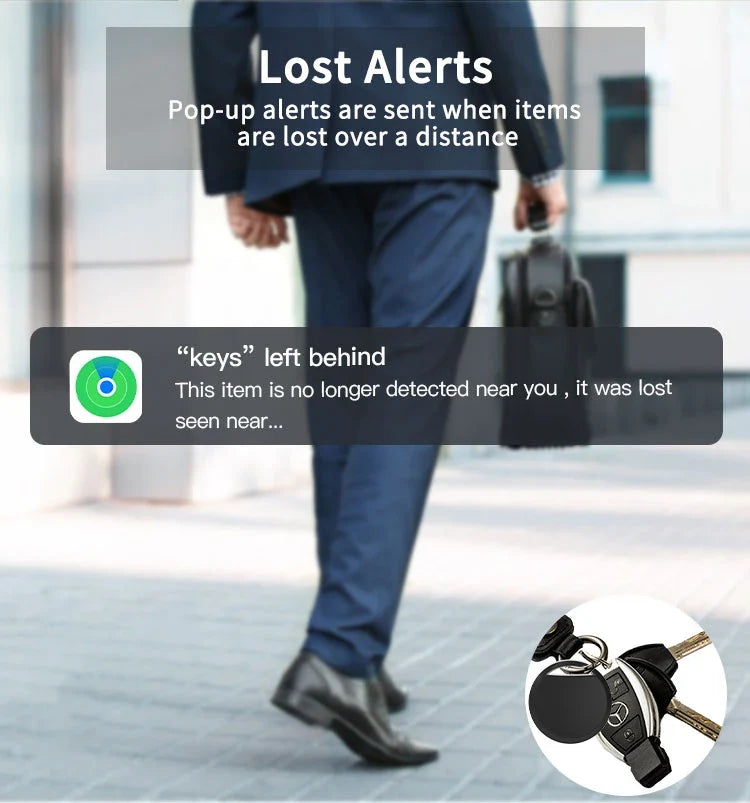 Bluetooth Item Tracker for Apple Find My | 1 or 4 Pack