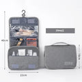 Foldable Hanging Toiletry Organizer | Travel Makeup Bag