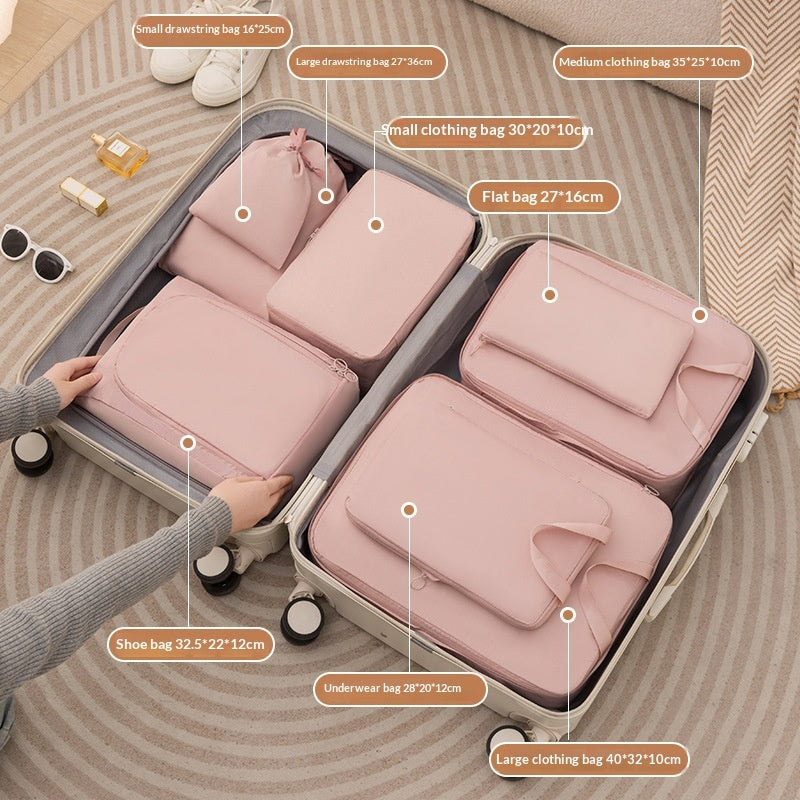 6-Piece Compressible Travel Packing Organizer Set