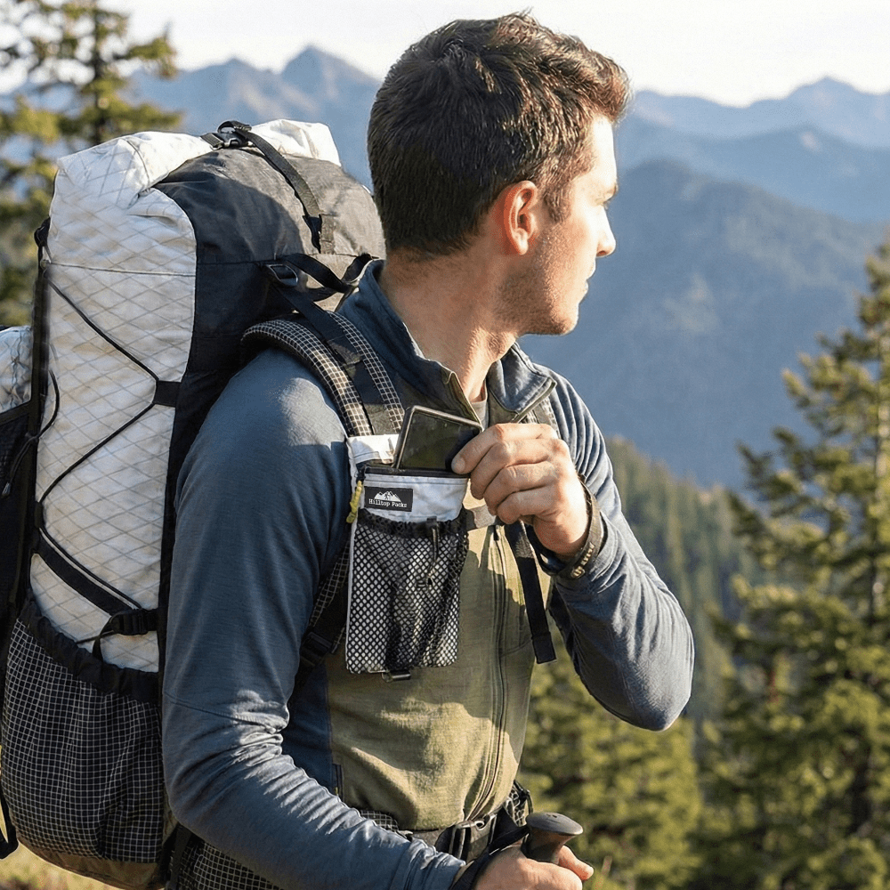Hilltop Packs Backpack Strap Phone Pouch