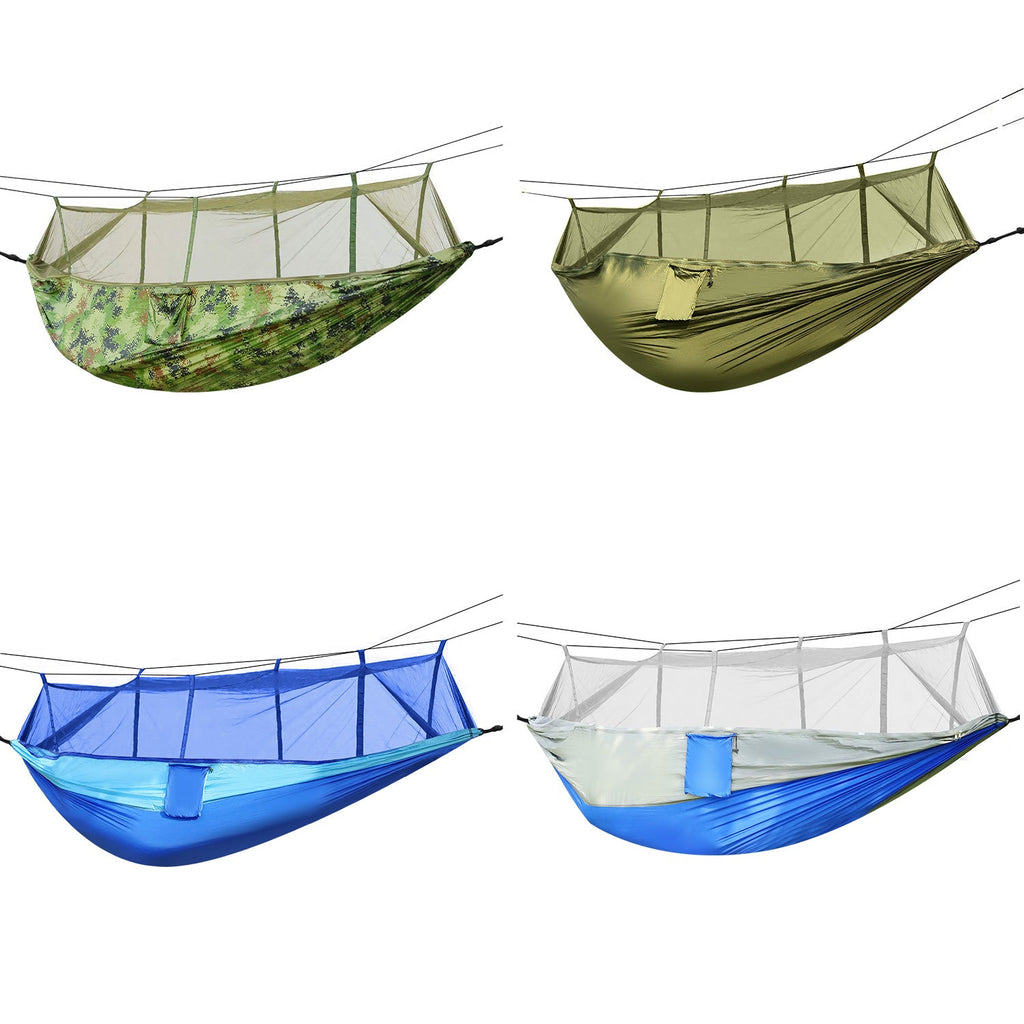 GemGear 2-Person Camping Hammock with Mosquito Net