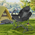 Ainfox Folding Hammock Camping Chair with Footrest