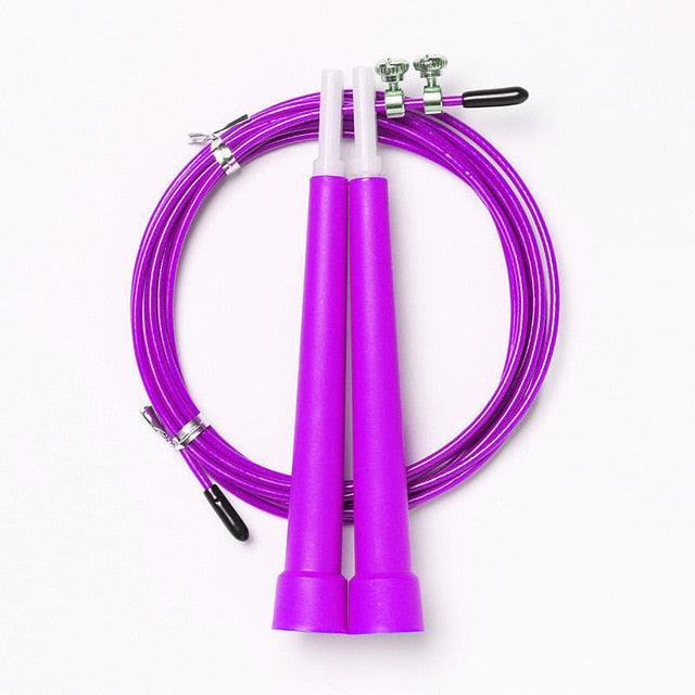 Adjustable 3-Meter Steel-Wire Speed Jump Rope