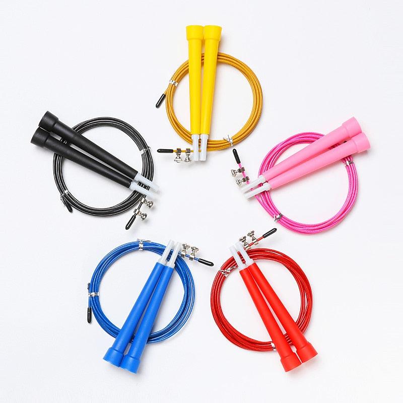 Adjustable 3-Meter Steel-Wire Speed Jump Rope