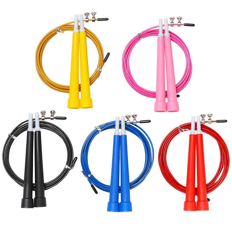 Adjustable 3-Meter Steel-Wire Speed Jump Rope