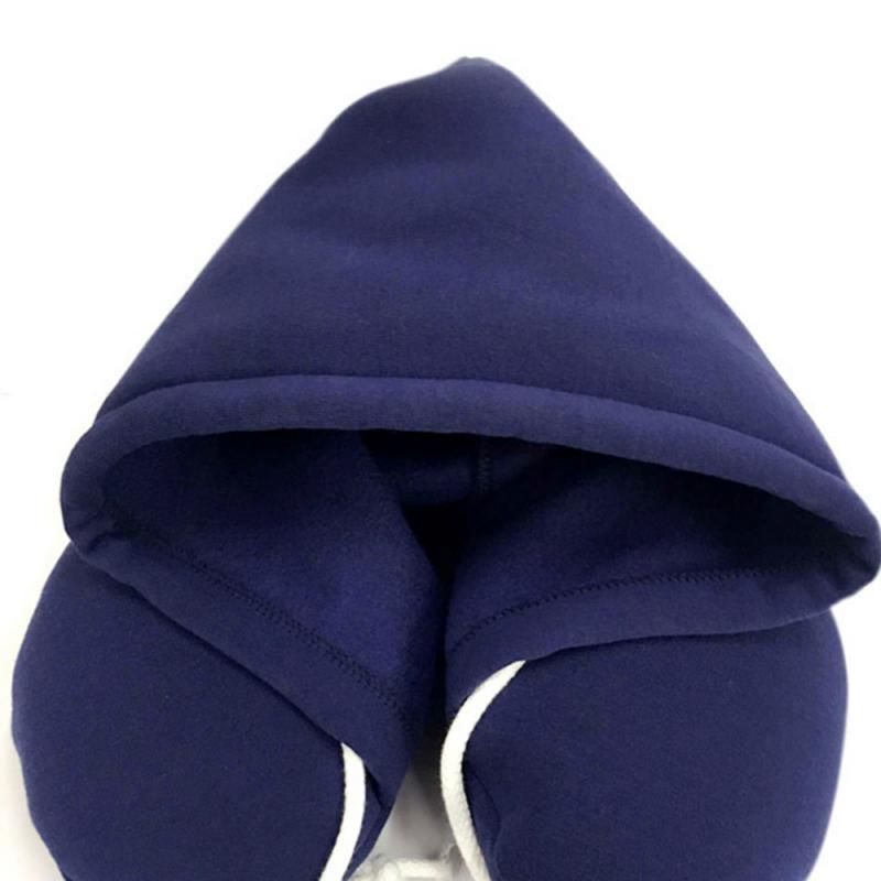 Hooded U-Shaped Travel Neck Pillow | RoamRitual