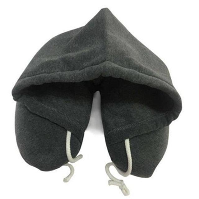 Hooded U-Shaped Travel Neck Pillow | RoamRitual